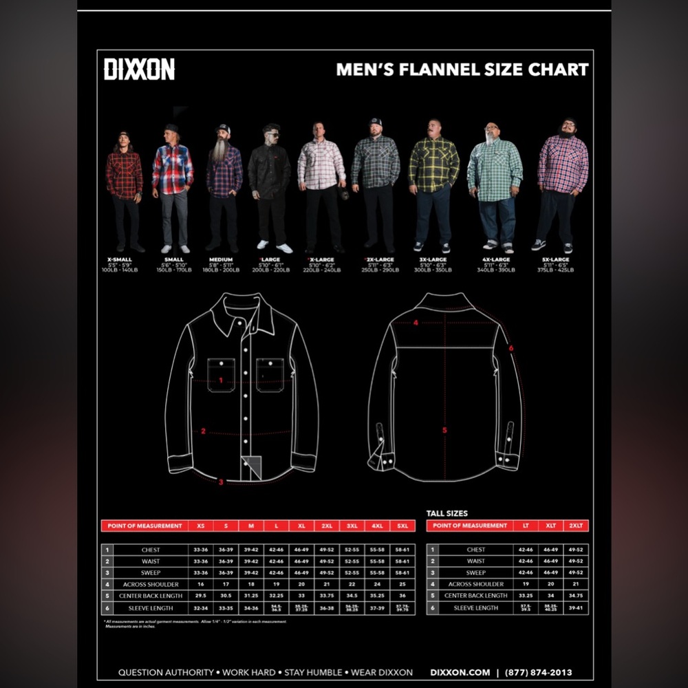 DIXXON Mens The Samson Right Near Da Beach Long Sleeve Button Down Flannel Shirt - Picture 13 of 15